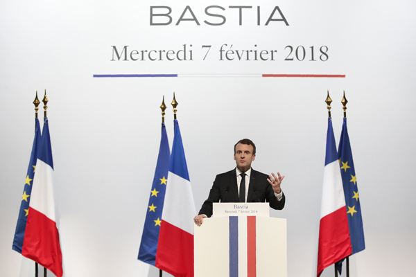 Macron ferme face aux nationalistes corses, la main tendue des deux Corées aux JO : résumé de la semaine